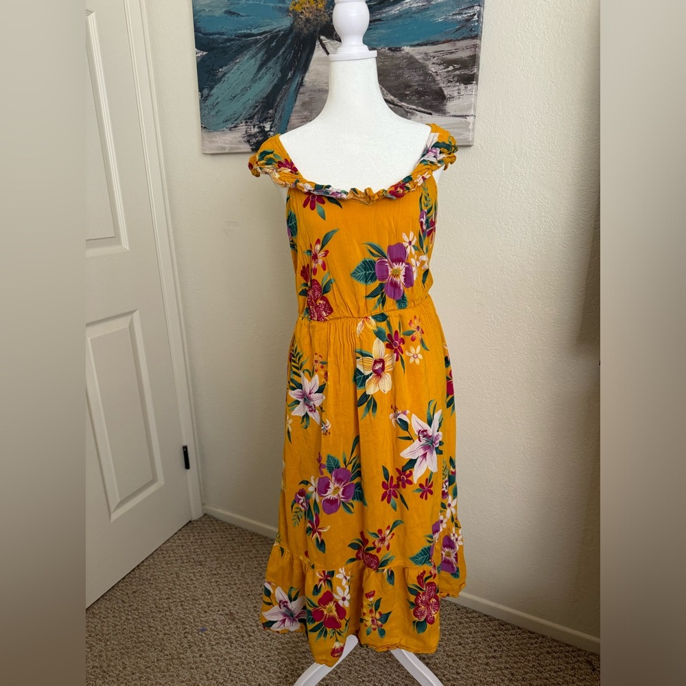 Floral maxi dress